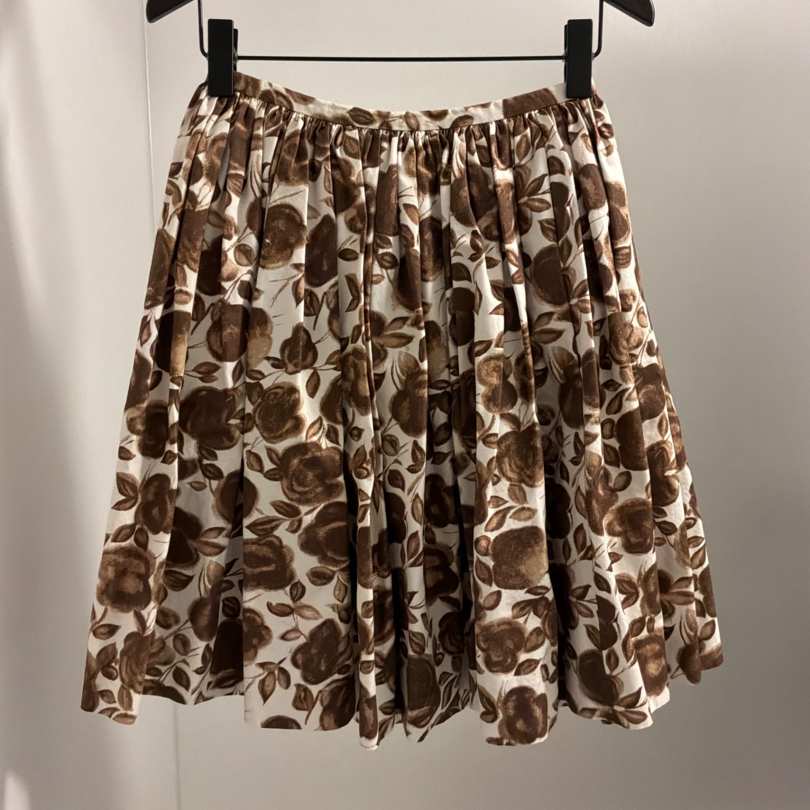 美品】J&M DAVIDSON ジェイアンドエムデヴィッドソン 花柄 プリーツ 