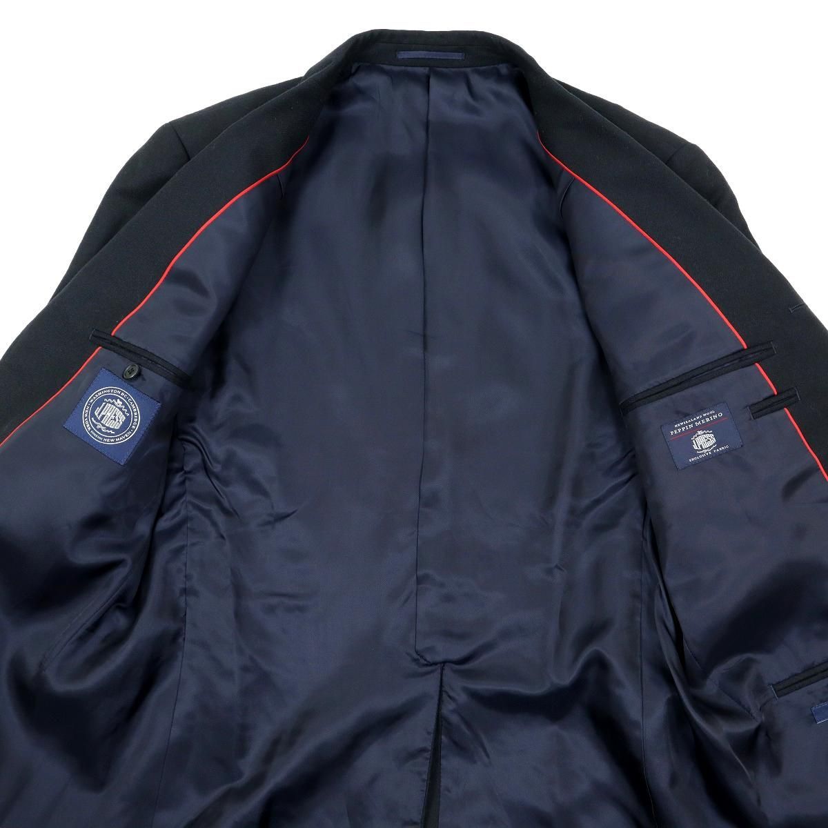 S3826】【美品】【金釦】J.PRESS PEPPIN MERINO ジェイプレス ぺ