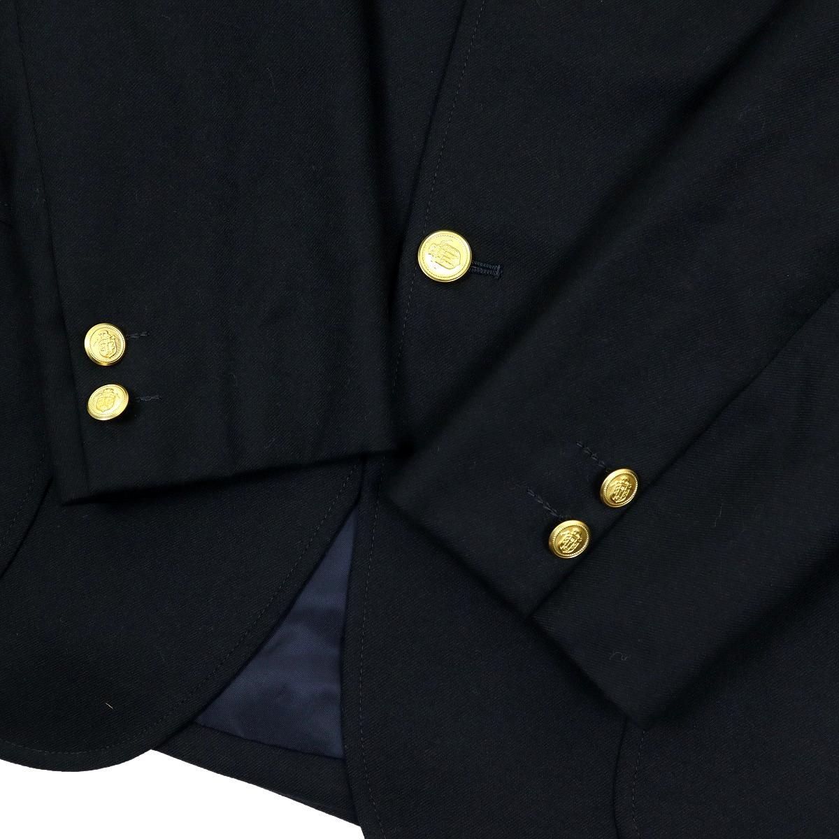 S3826】【美品】【金釦】J.PRESS PEPPIN MERINO ジェイプレス ぺ 