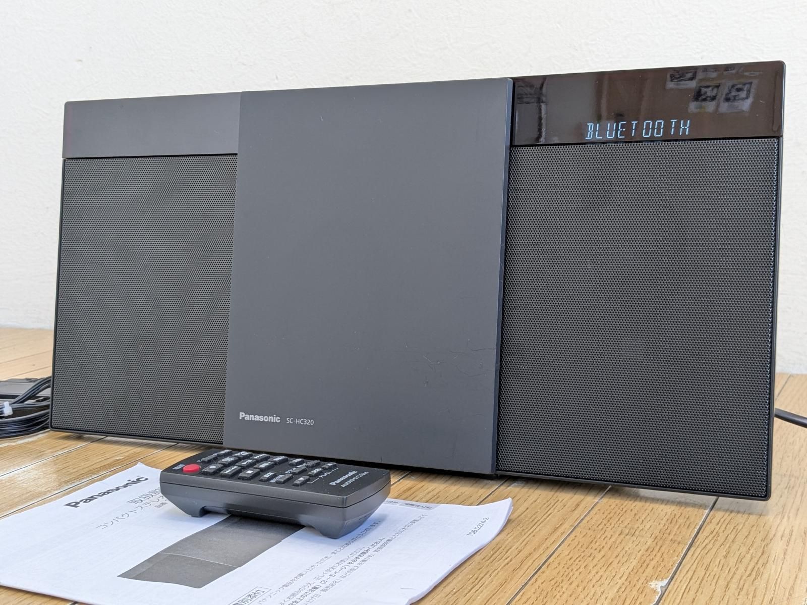 パナソニック ミニコンポ SC-HC320 Bluetooth ワイドFM CDUSB