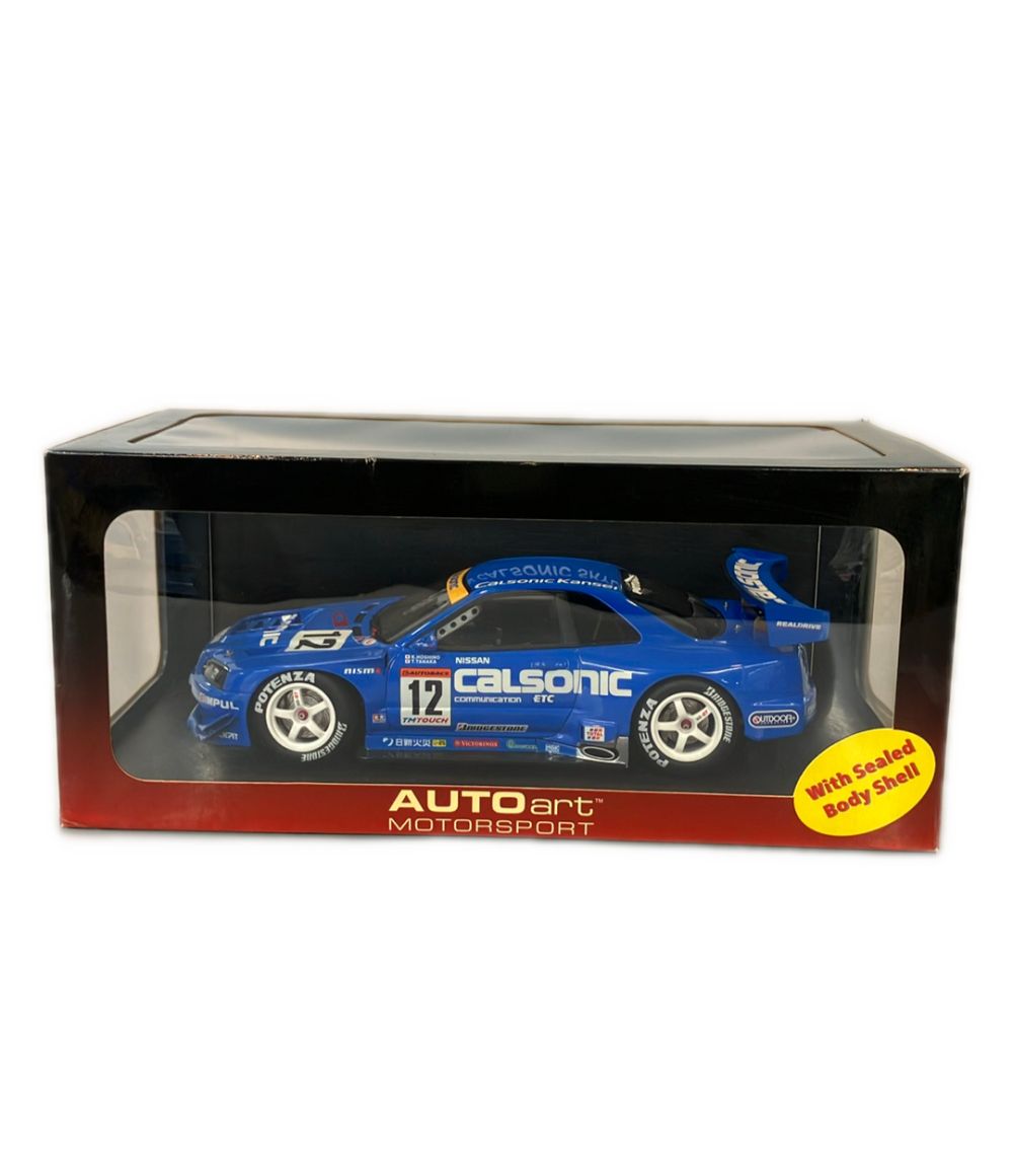 AUTOart 2002年JGTC仕様 カルソニック・スカイライン ダイキャストモデルカー