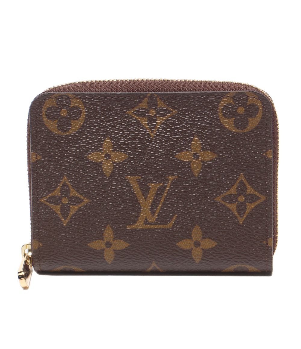 美品 ルイ・ヴィトン コインケース ジッピーコインパース モノグラム M60067 レディース メンズ LOUIS VUITTON