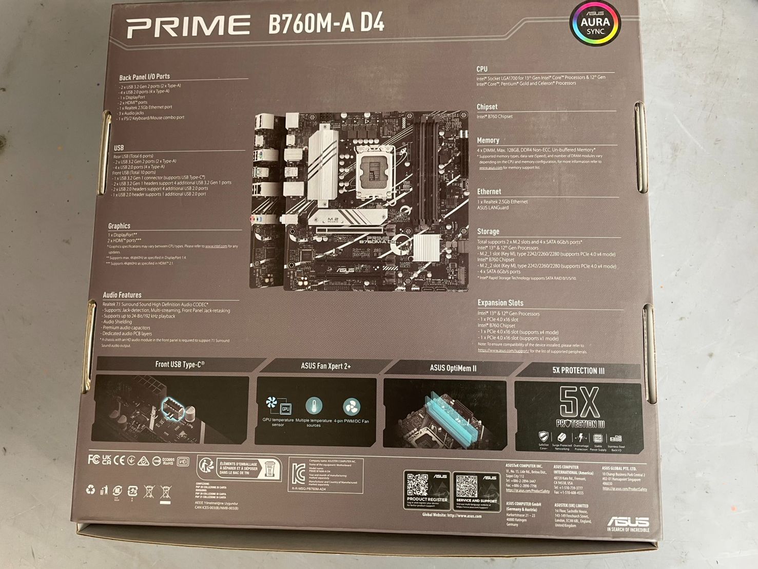 ASUS PRIME B760M-A D4 ジャンク品 - メルカリ