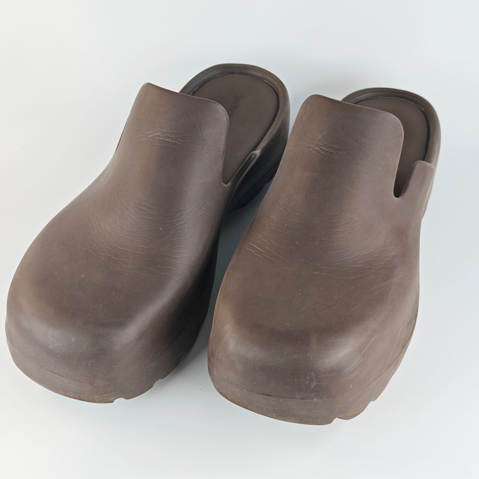 新品 ボッテガ ヴェネタFLASH スリッポン レザークロッグサンダル BOTTEGA VENETA ボッテガヴェネタ RUBBER FLASH CLOG SLIPPER ラバー