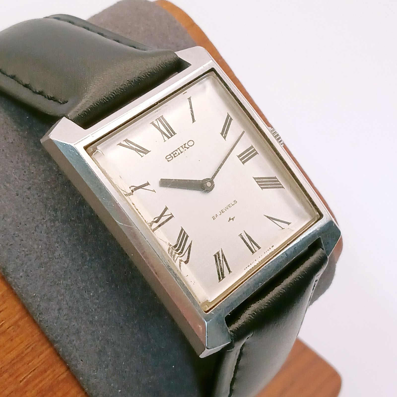 稼働 良品】0615-4 SEIKO セイコー シャリオ 2220-3030 メンズ腕時計
