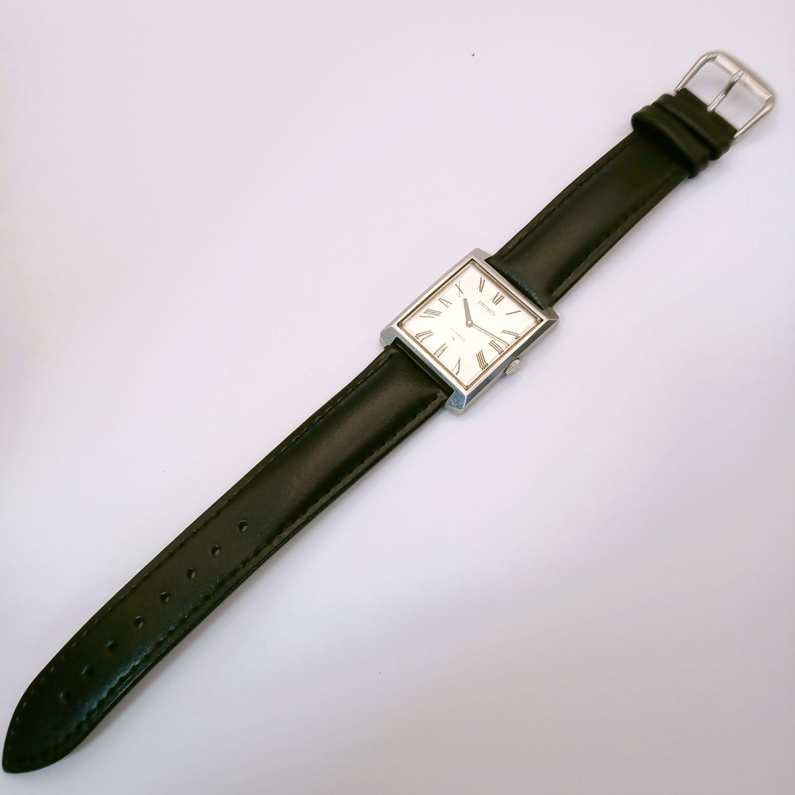 稼働 良品】0615-4 SEIKO セイコー シャリオ 2220-3030 メンズ腕時計