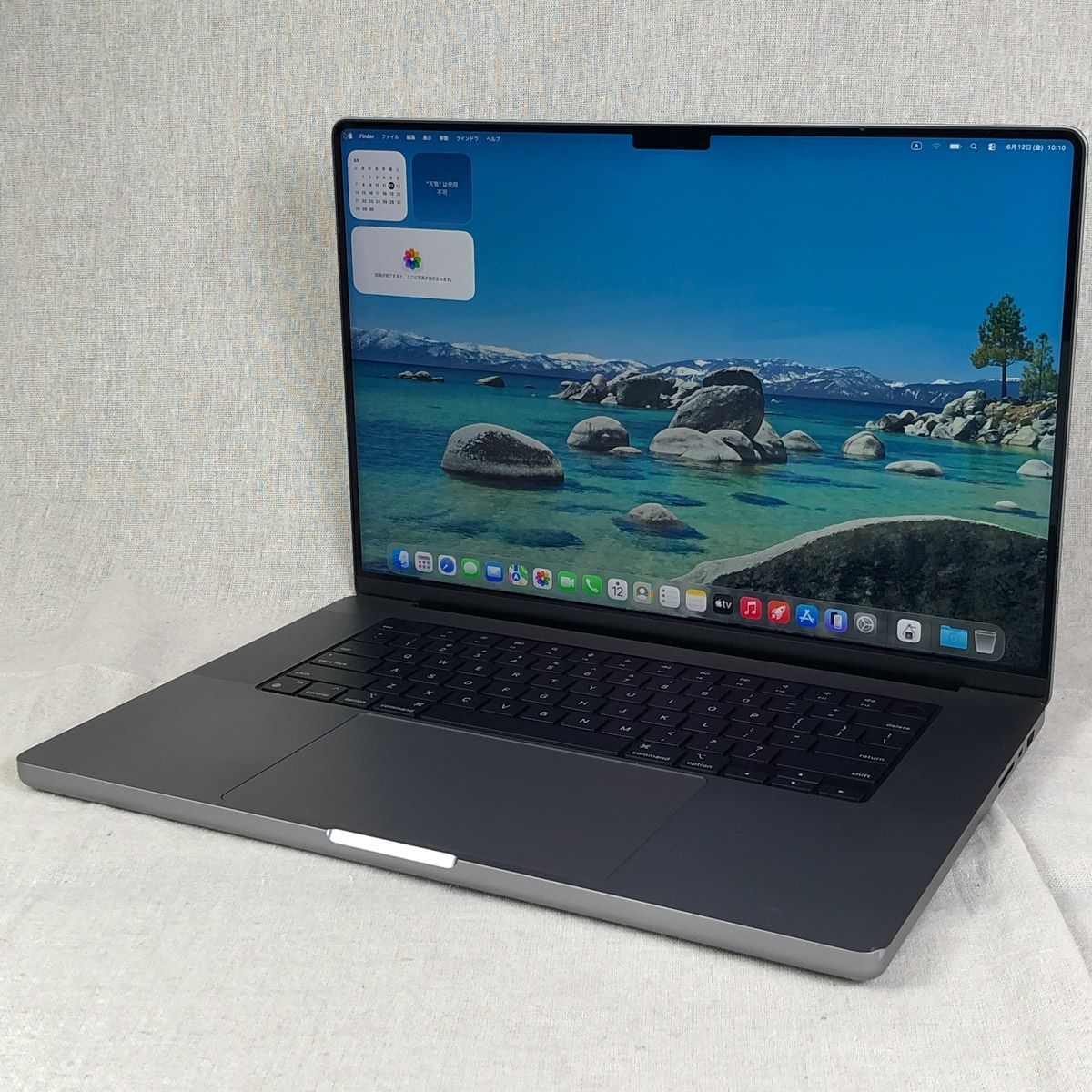 【本体のみ】Apple MacBook Pro (16インチ 2021) 【M1 Pro（CPUコア10/GPUコア16）・メモリ16GB・SSD512GB】A2485 EMC3651/mb-261162（476756）
