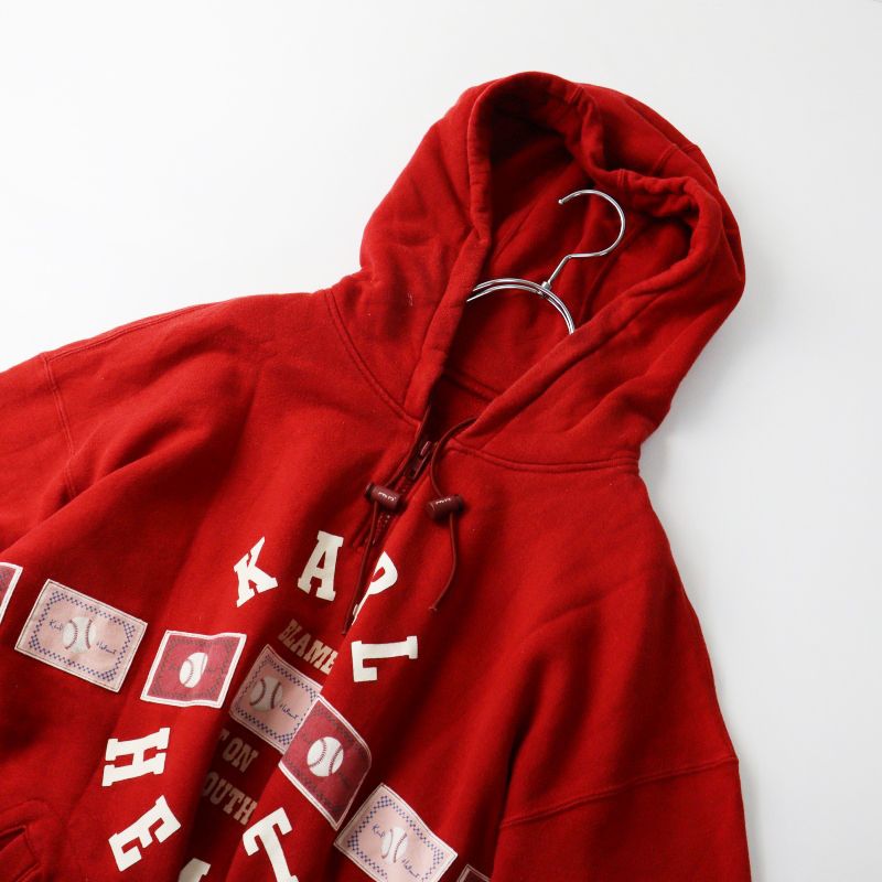 カールヘルム Karl Helmut ネームワッペン プルオーバーパーカー M 
