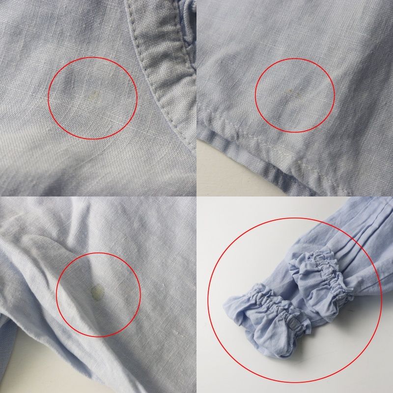 2023 ネストローブ nest Robe カラーオーダー リネンスタンドフリル