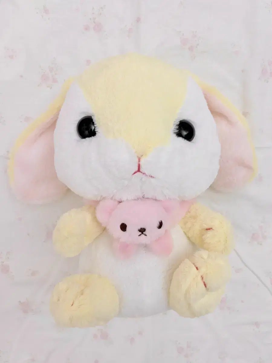 AMUSE ポテウサ ロッピー 中型 ぬいぐるみ レトロ人形 Sanrio San-X