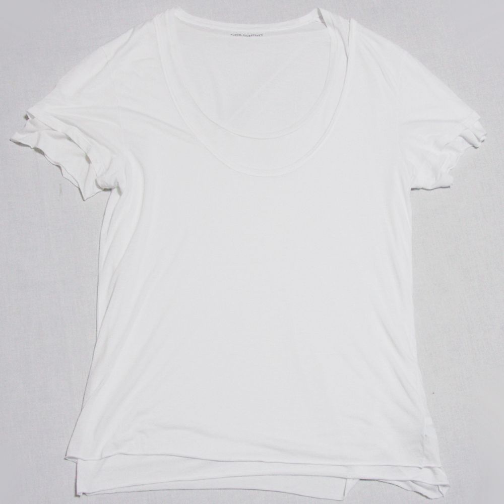 ニールバレット】Tシャツ メンズ S 美品 白 2枚重ねレイヤード 日本