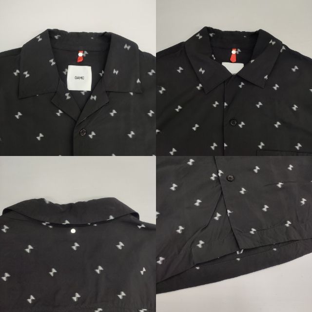 OAMC Rayon Whole Pattern Shortsleeve Shirt 0 - 半袖 OAMC(オーエー