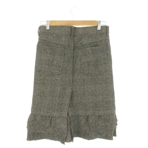 tricot COMME des GARCONS チェックフリルスカートSサイズ トリココムデギャルソン tricot COMME des GARCONS スカート ウール S