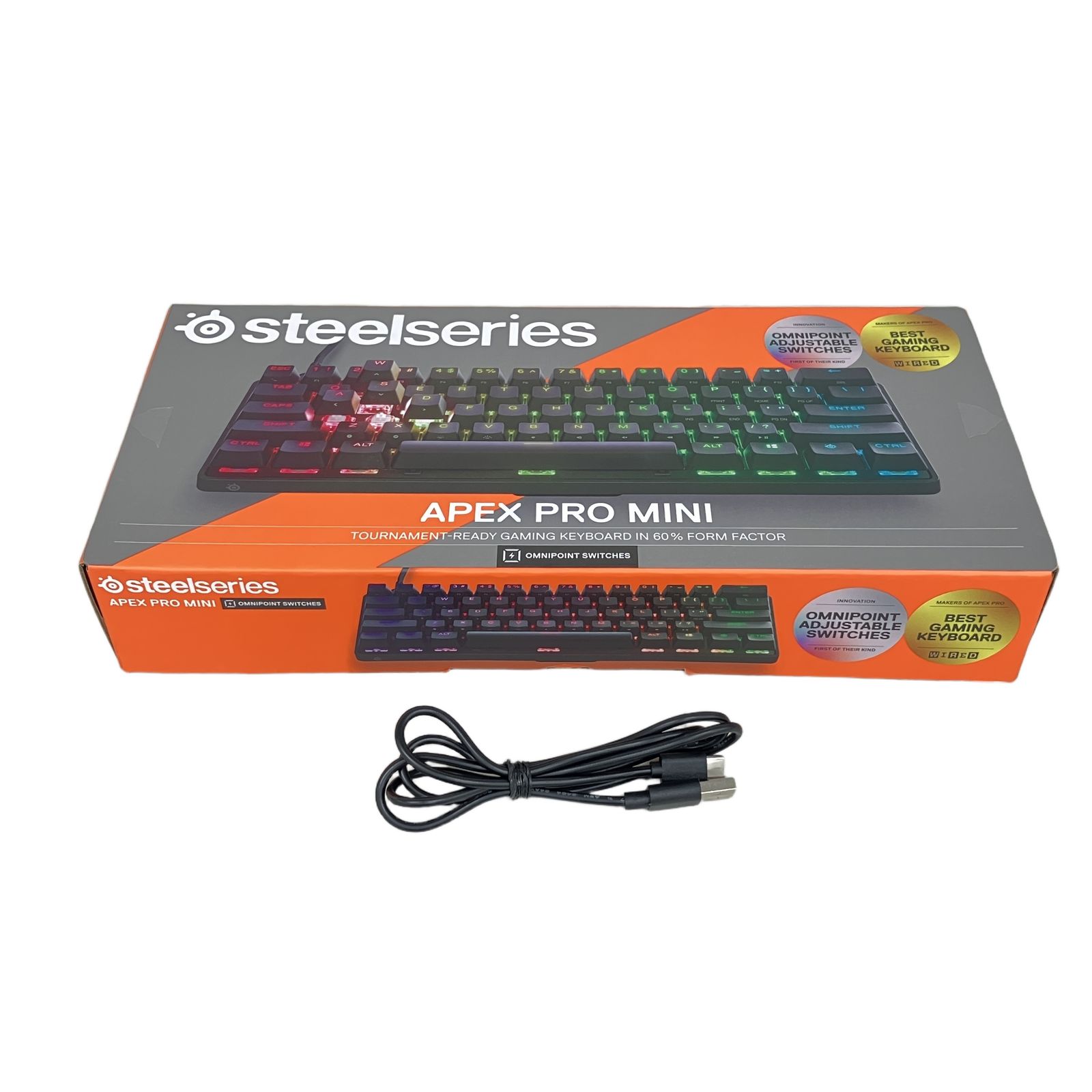 中古美品 steelseries APEX PRO MINI Steelseries APEX PRO MINI ゲーミングキーボード 中古 - メルカリ