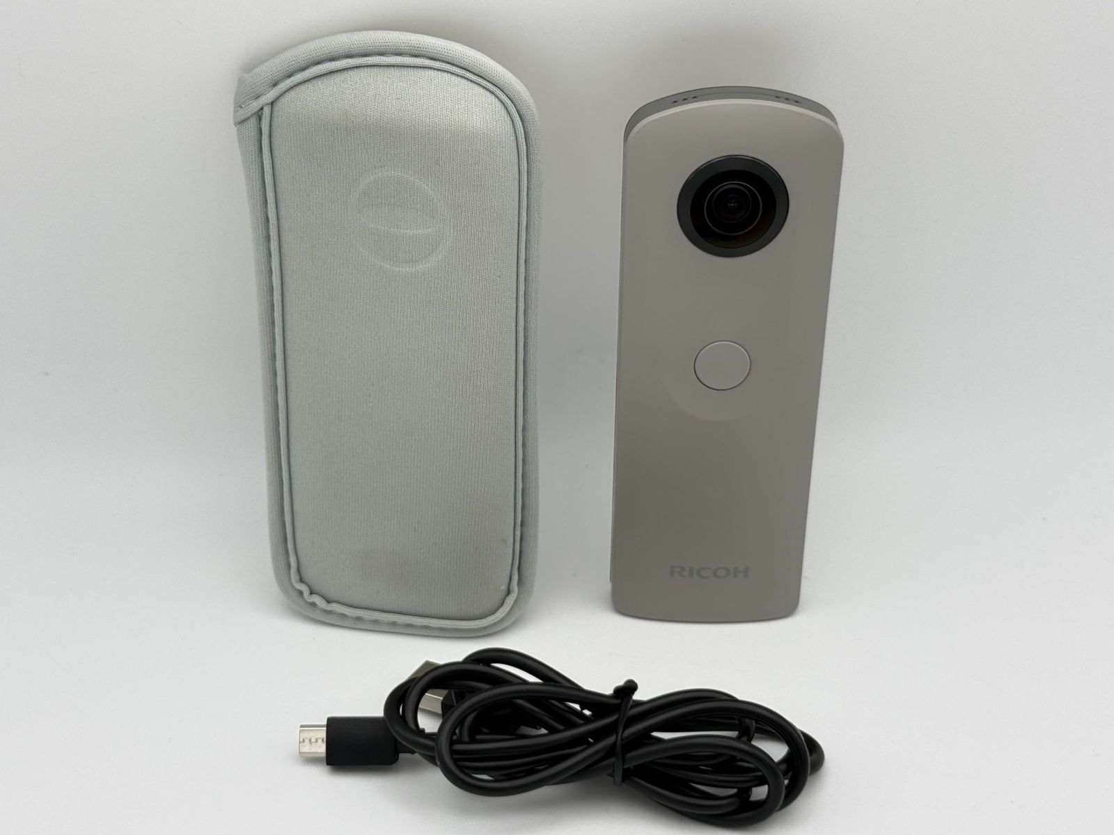 美品】RICOH THETA SC ベージュ リコー シータ 360度カメラ - メルカリ
