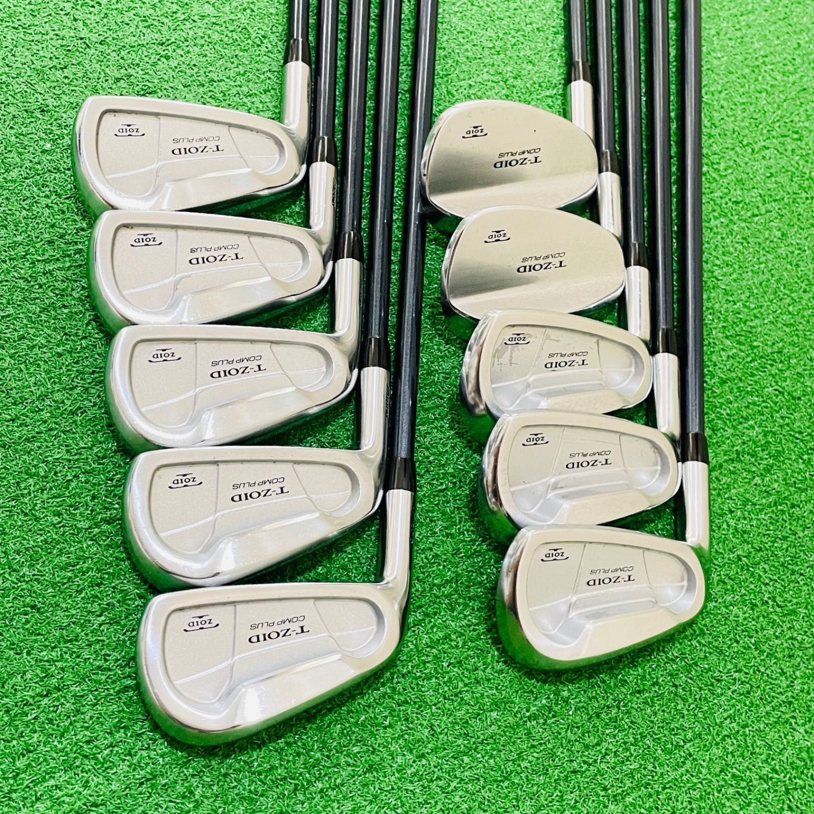 164 MIZUNO T-ZOID COMP PLUS ミズノ レフティ 左利き アイアン10本