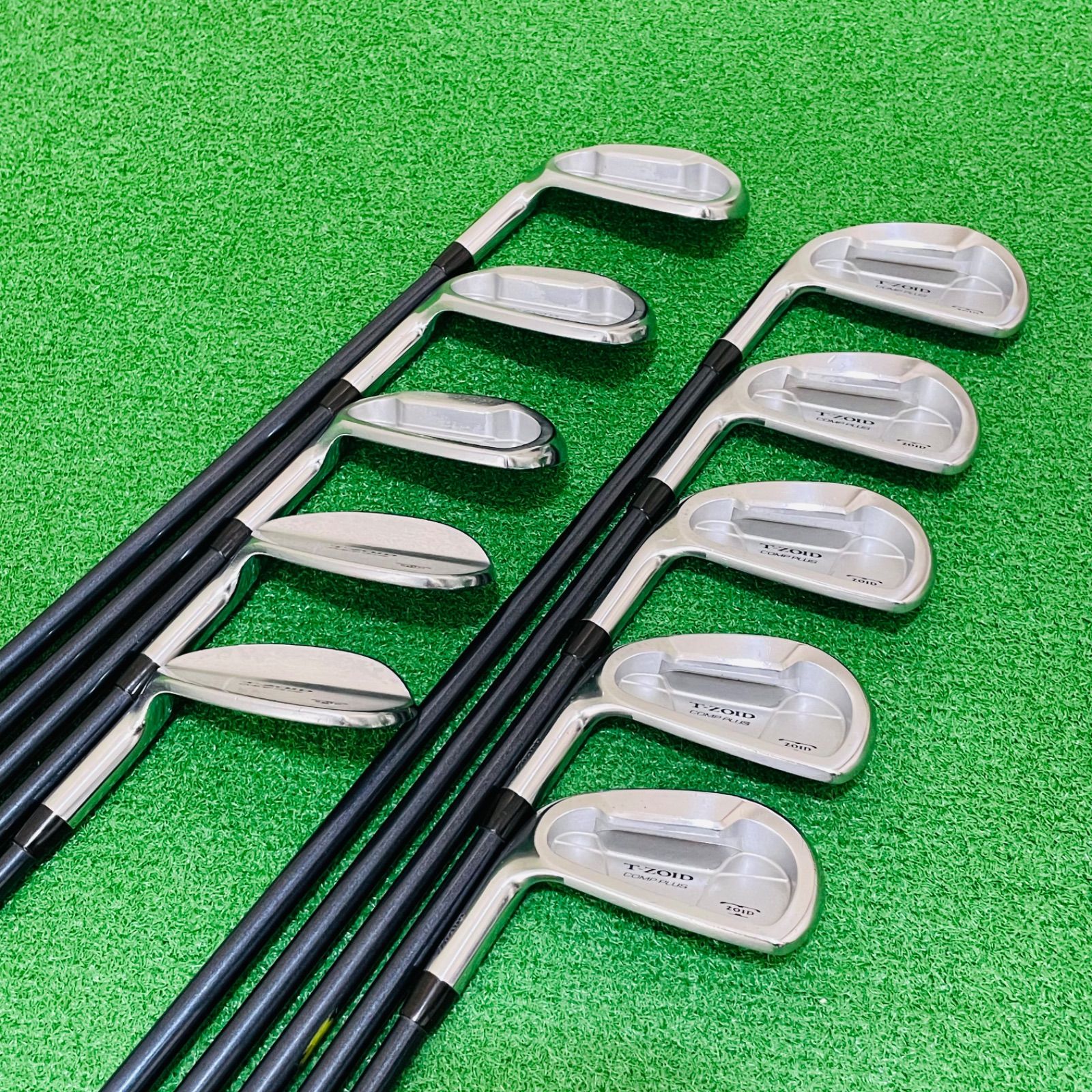 164 MIZUNO T-ZOID COMP PLUS ミズノ レフティ 左利き アイアン10本