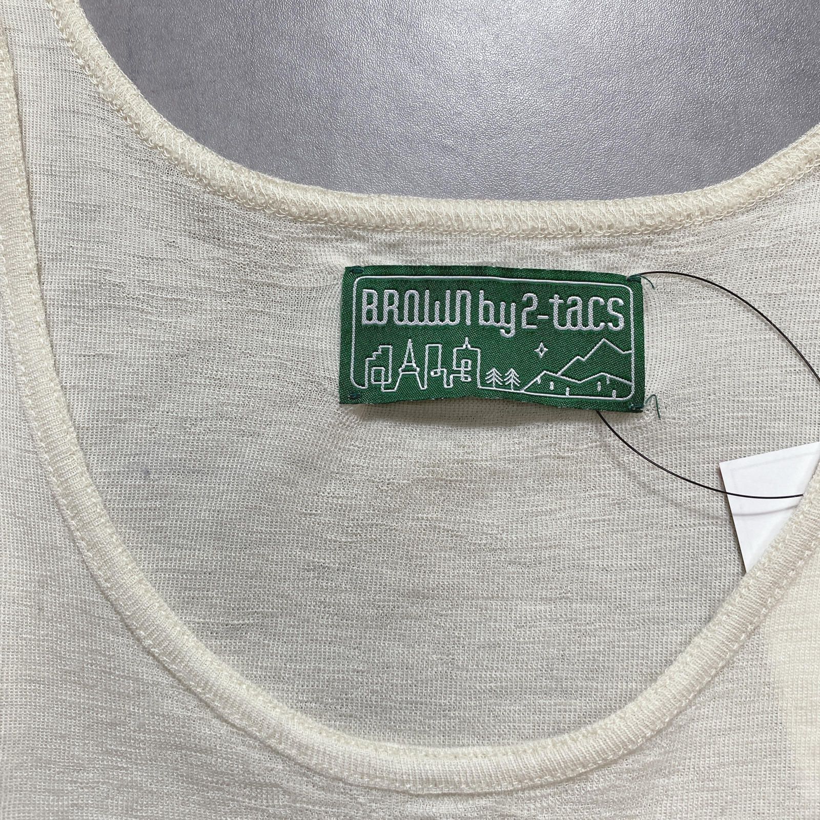 GQ5854◇BROWN by 2‐tacs : BAA TANK◇S◇キナリ系 ブラウンバイ 