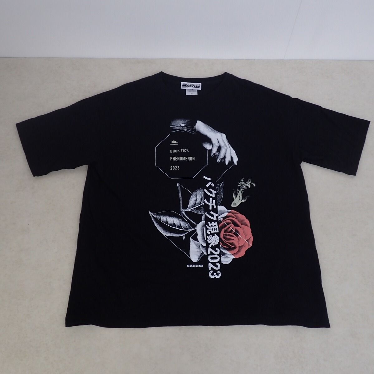 BUCK-TICK　バクチク現象　Tシャツ BUCK-TICK Tシャツ バクチク現象 2023 黒 Mサイズ【IO - メルカリ