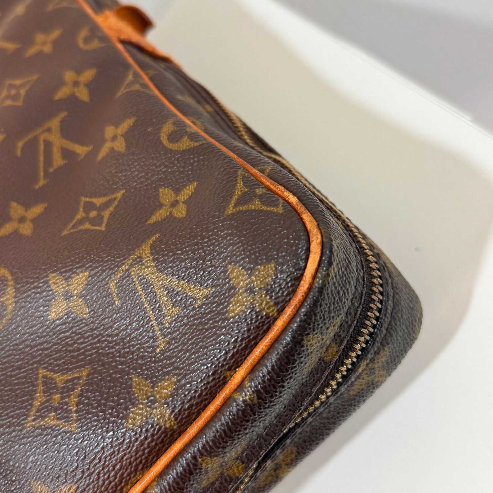 LOUIS VUITTON ルイヴィトン モノグラム ポルトドキュマン 美品 - メルカリ