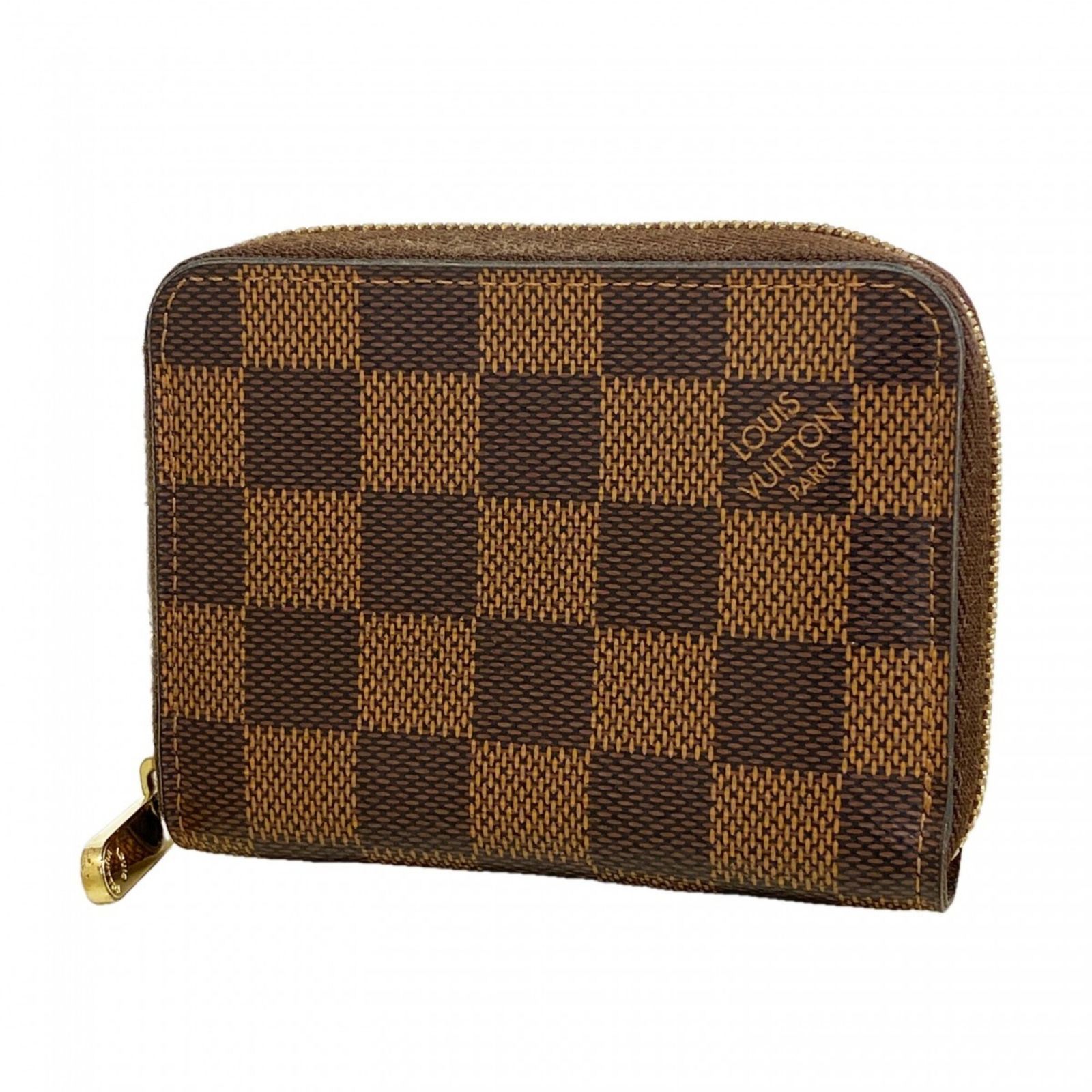 ルイ・ヴィトン(Louis Vuitton) ルイ・ヴィトン 財布・コインケース ダミエ ジッピーコインパース N63070 エべヌメンズ レディース
