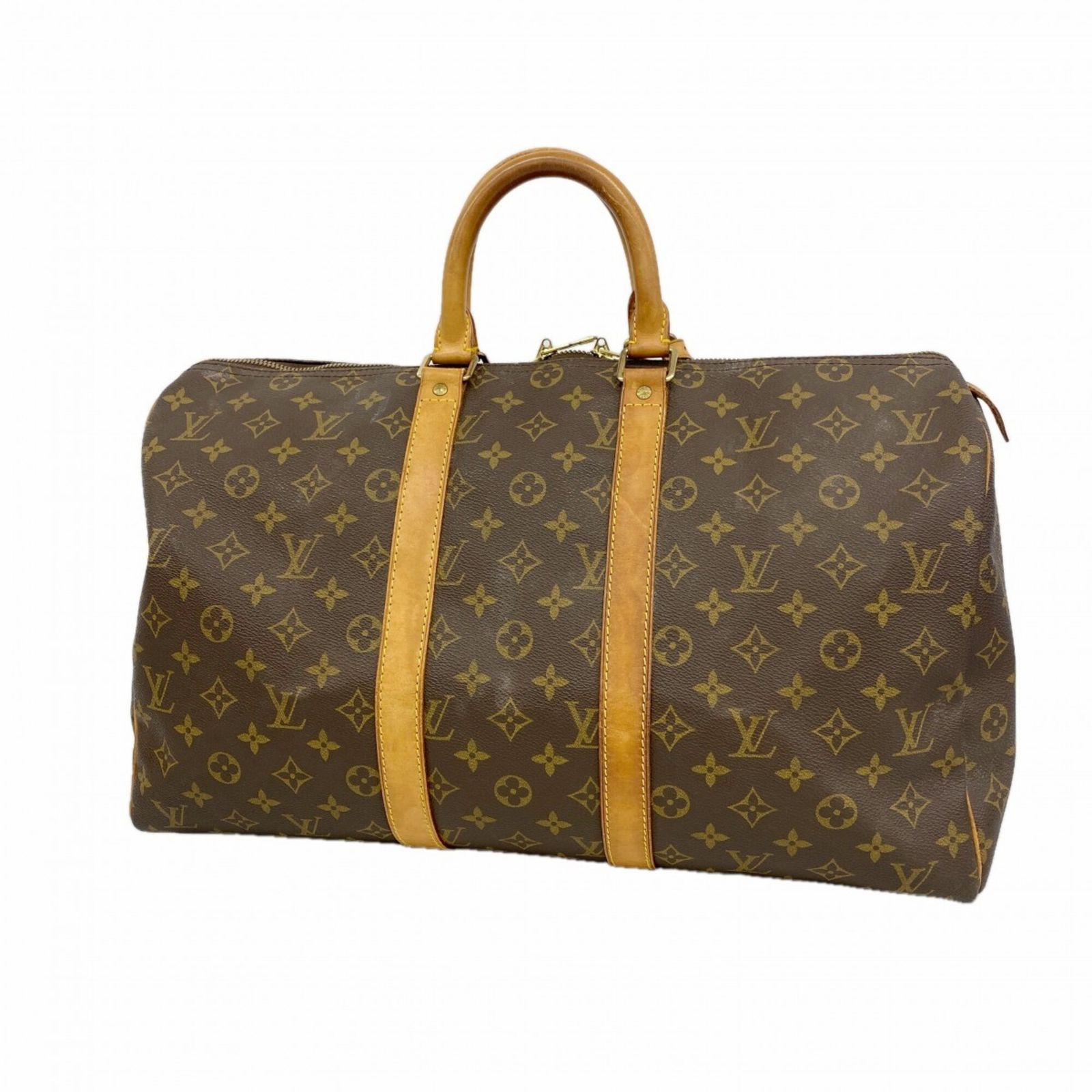ルイ・ヴィトン(Louis Vuitton) ルイ・ヴィトン バッグ・ボストンバッグ モノグラム キーポル45 M41428 ブラウンメンズ レディース