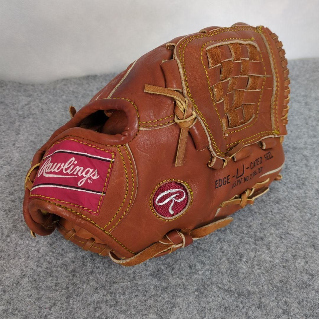 Rawlings EDR-U-CATED 軟式グローブ ブラウン Rawlings EDGE-U-CATED HEEL 軟式用グローブ - メルカリ