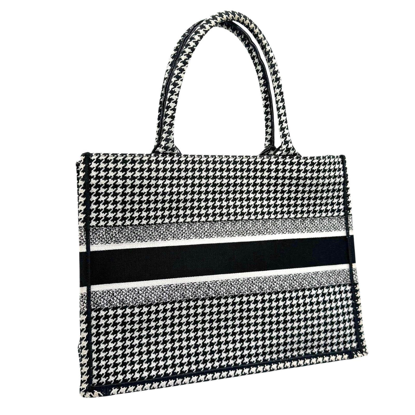 Christian Dior クリスチャンディオール ブックトート ミディアム 千鳥 