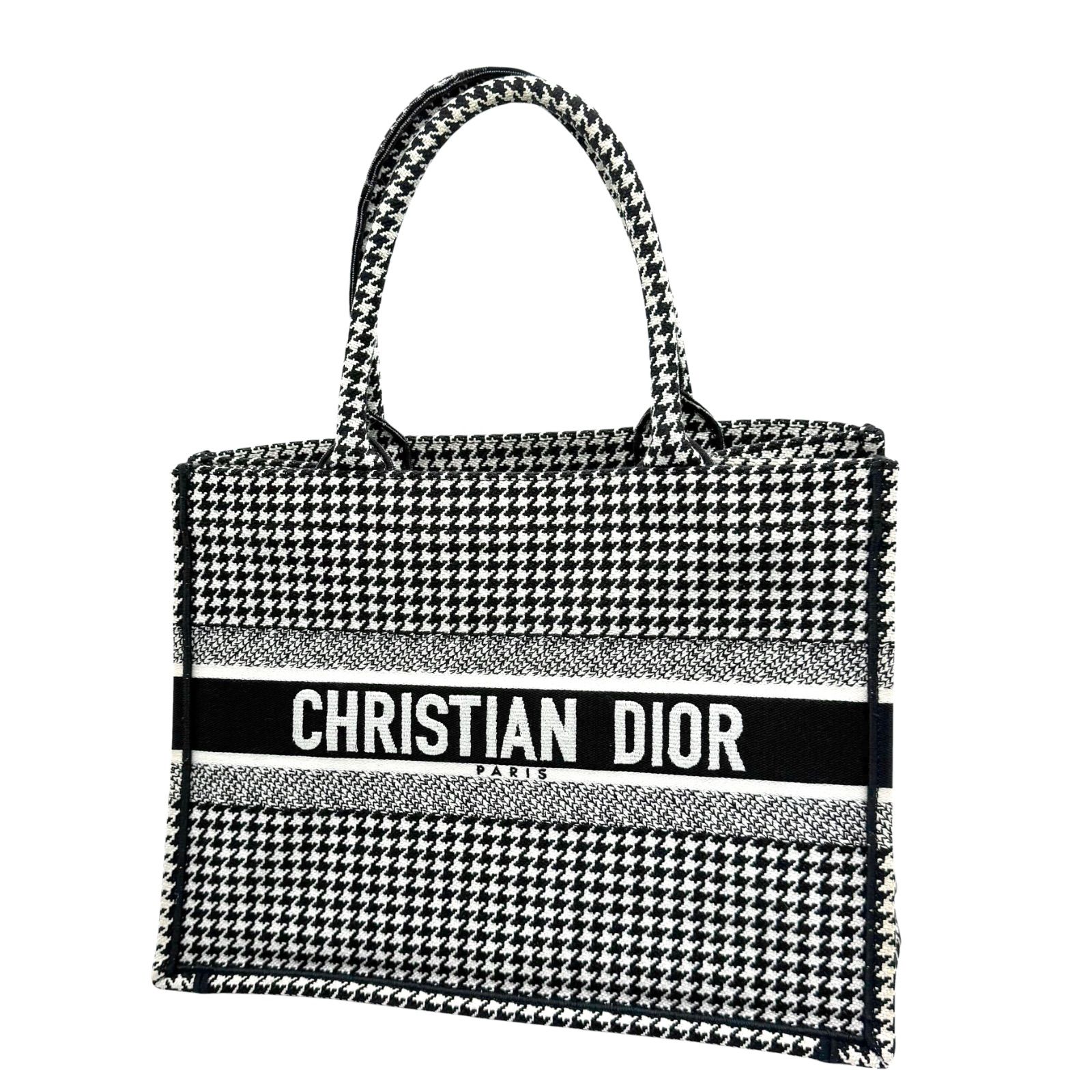 Christian Dior クリスチャンディオール ブックトート ミディアム 千鳥