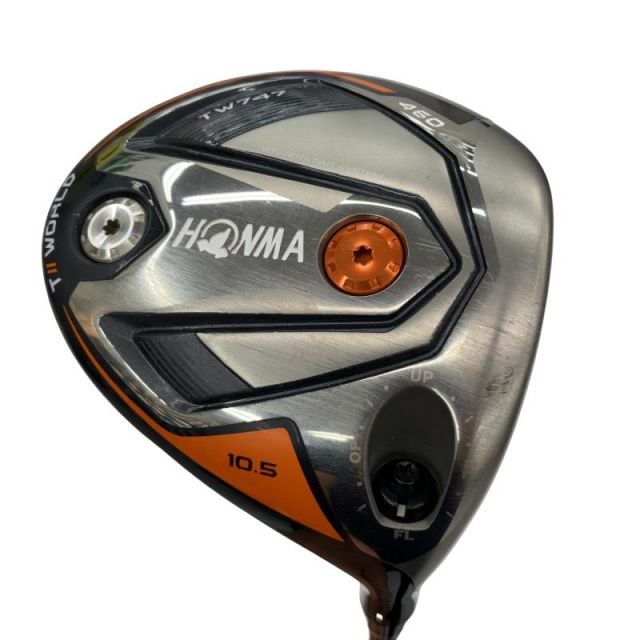【中古】 本間ゴルフ TOUR WORLD TW747 460 10.5° ドライバー DR VIZARD for 747 50(ドライバー) (フレックスS) メンズ 男性用 右利き 右用 Cランク ゴルフクラブ