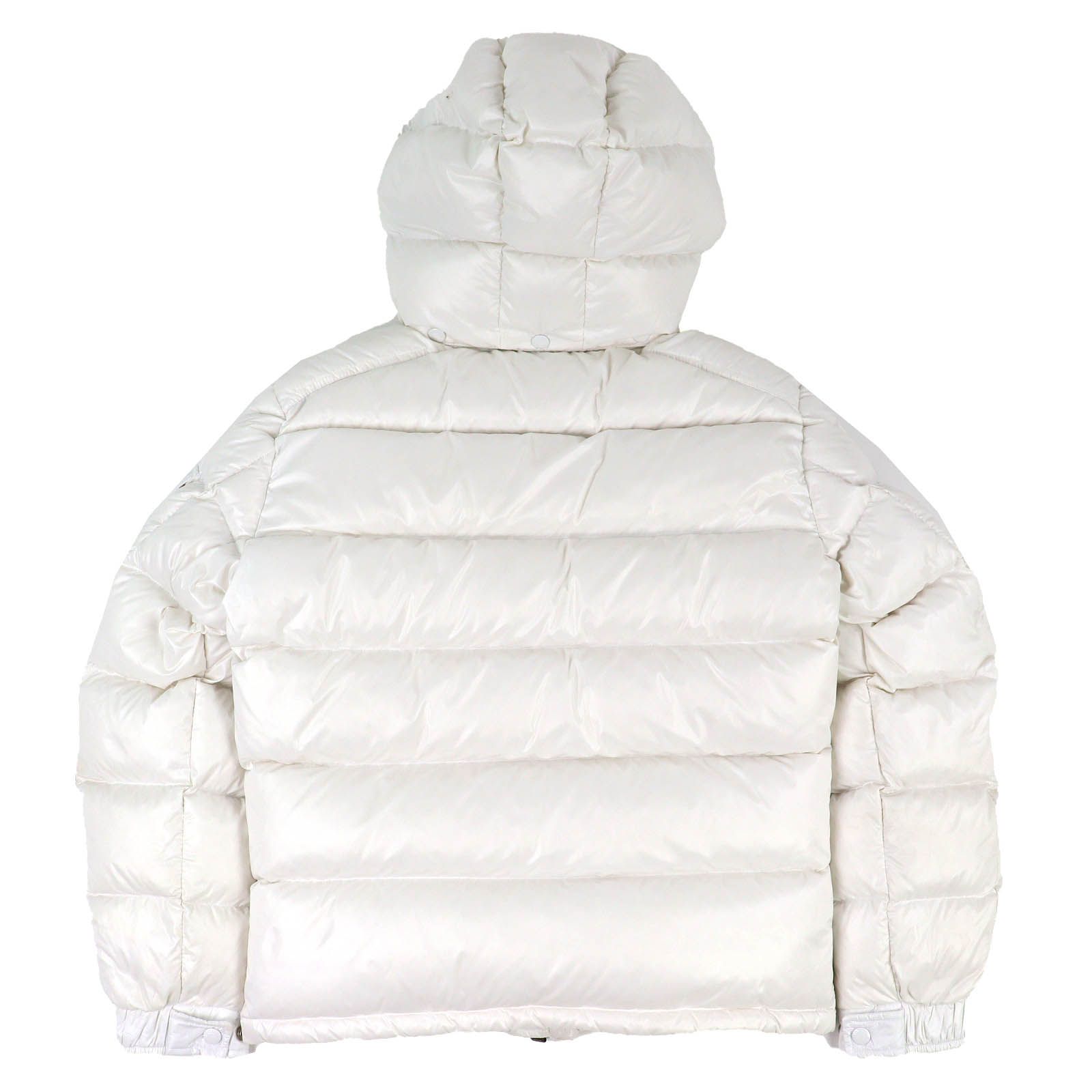 良品△MONCLER モンクレール 2024年製 MAYA マヤ ロゴワッペン フード
