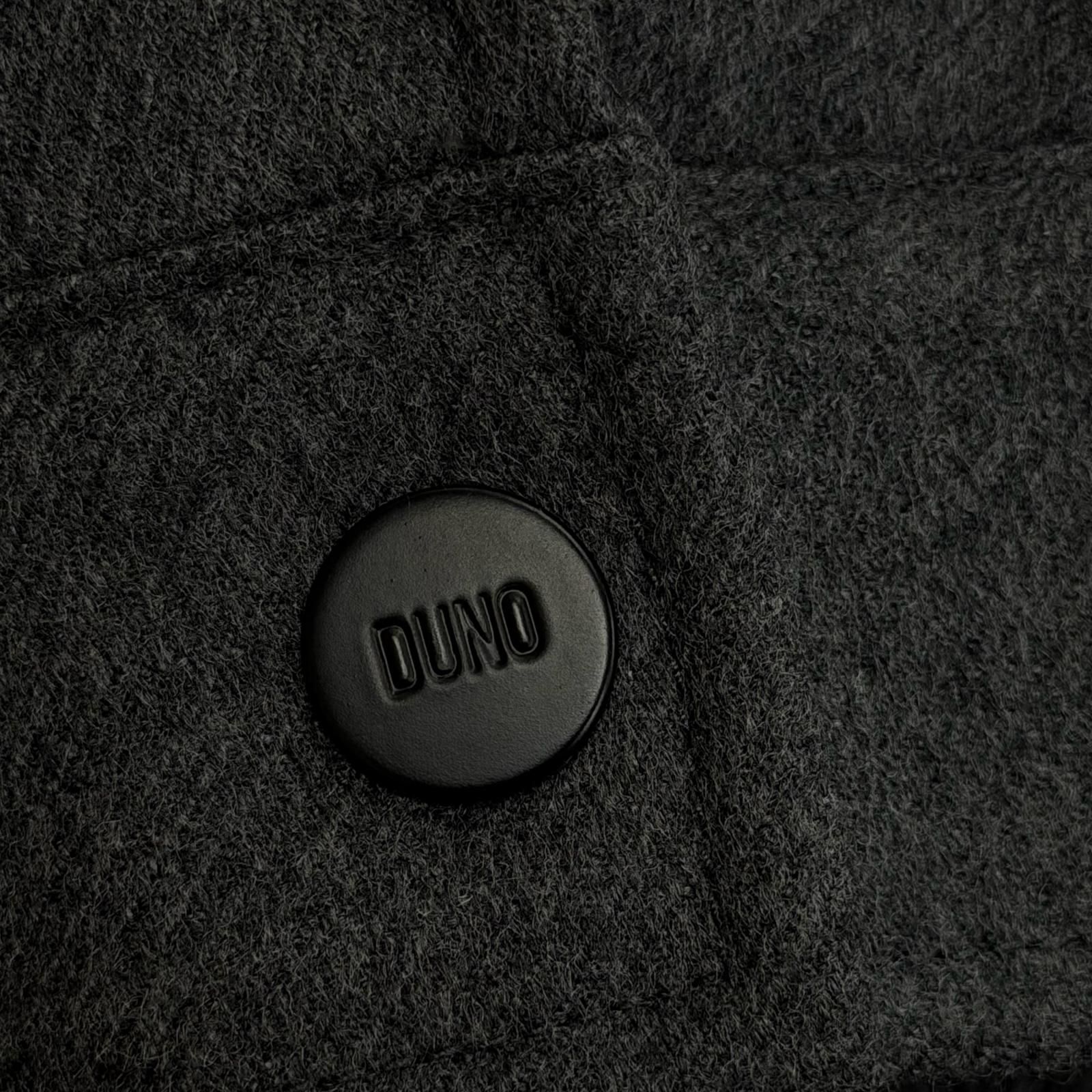 極美品▽DUNO デュノ LM612E ウール混 スタンドカラー ジップアップ