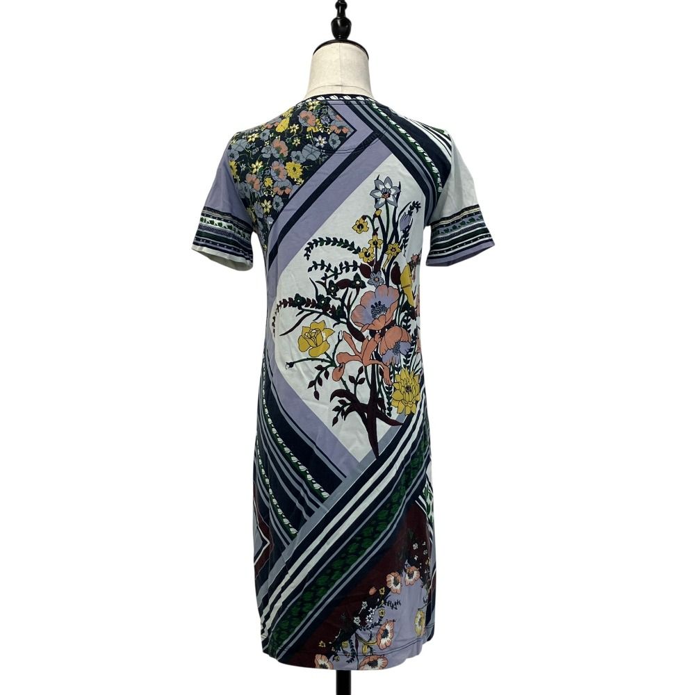 良品 TORY BURCH トリーバーチ 花柄 ショートスリーブ カットソー