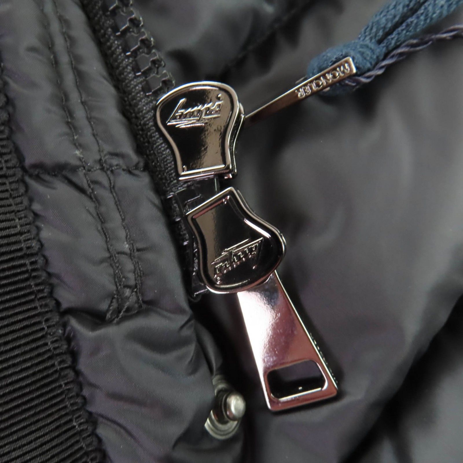 極美品☆MONCLER モンクレール HERMINE エルミンヌ ロゴワッペン