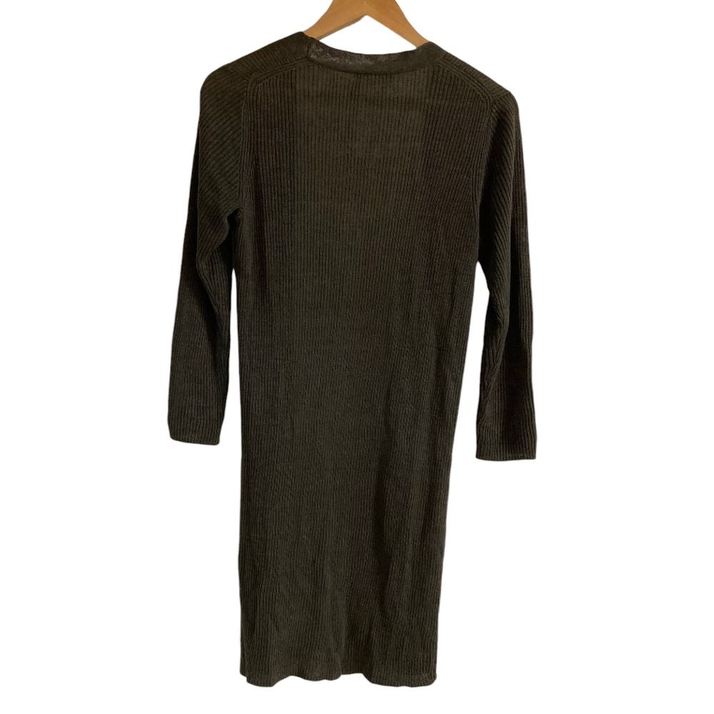 セオリーリュクス32サイズ ロングカーディガン Theory LUXE 美品 theory luxe セオリーリュクス LAUND. LINEN リネン ロング