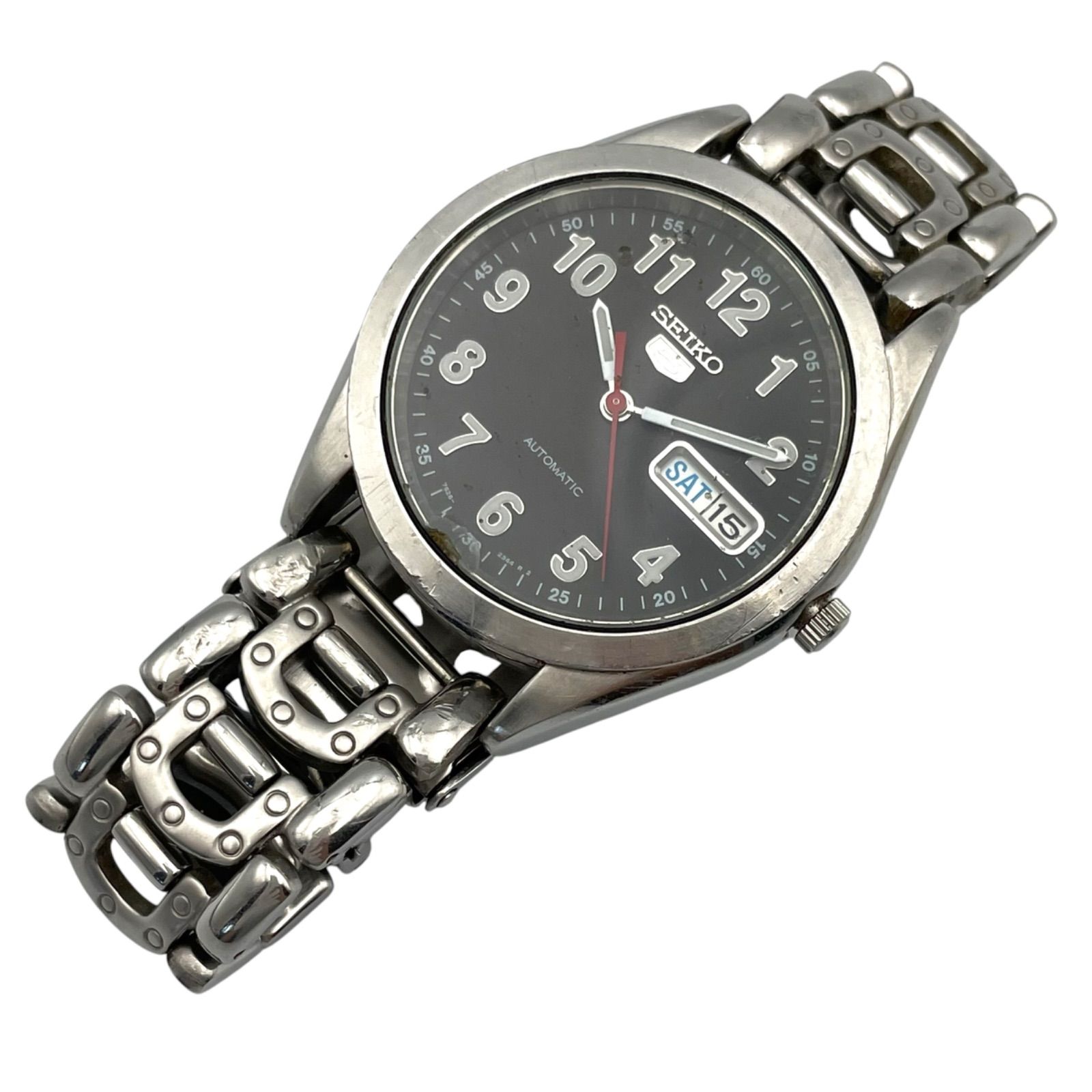 稼働 セイコー5 SEIKO 5 7S26-0420 AT 自動巻き メンズ アナログ 3針