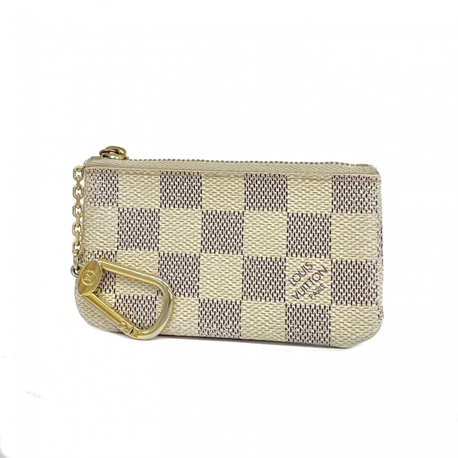 ルイ・ヴィトン(Louis Vuitton) ルイ・ヴィトン 財布・コインケース ダミエ・アズール ポシェットクレ N62659 ホワイトメンズ レディース