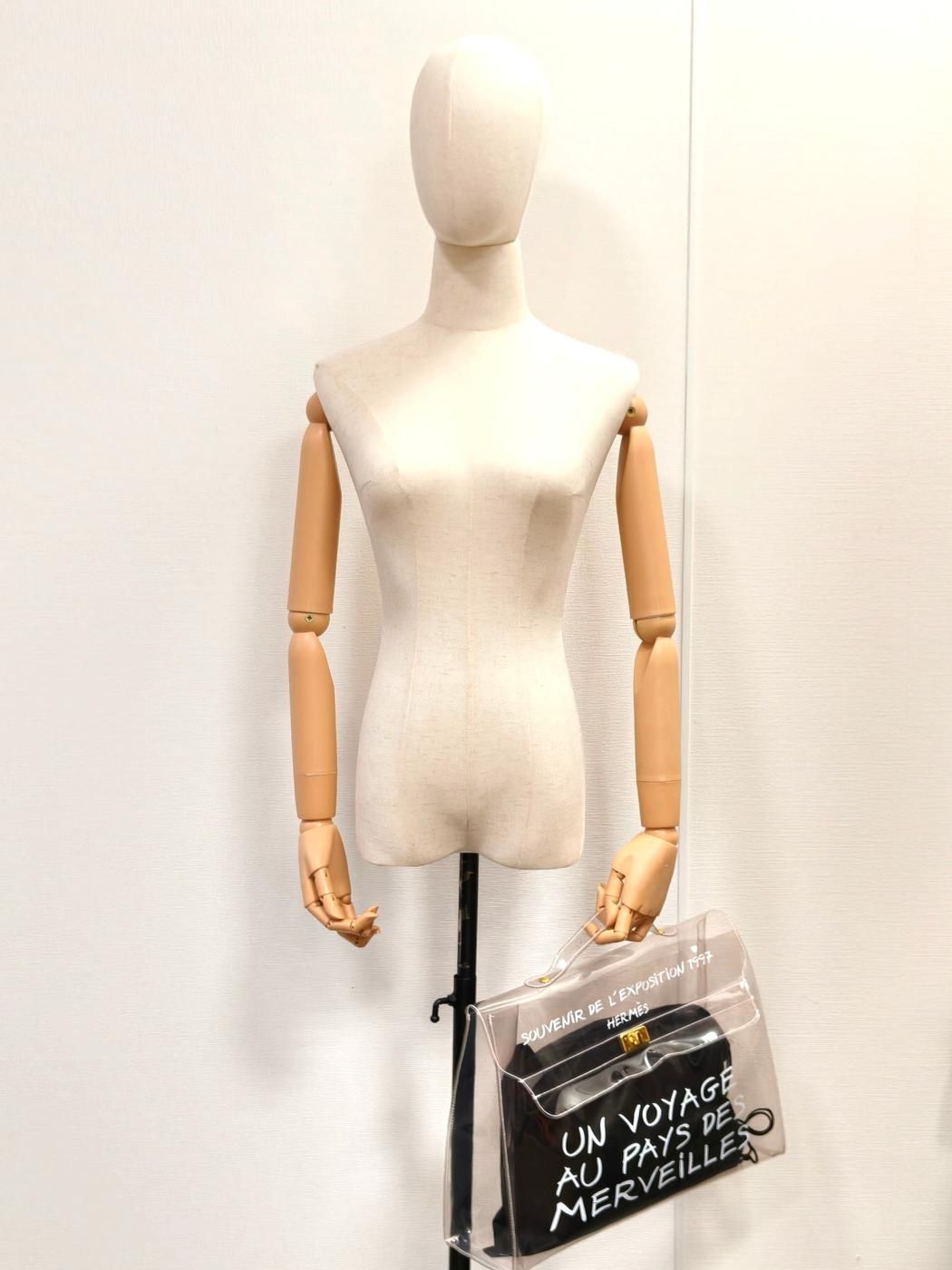 HERMES エルメス ビニール ケリー クリア 透明 1997年 管理番号：11444