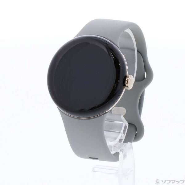 ソフマップ 〔中古品〕 Google Pixel Watch 2 GA05030-GB Champagne Goldアルミケース／Hazelアクティブバンド【344】