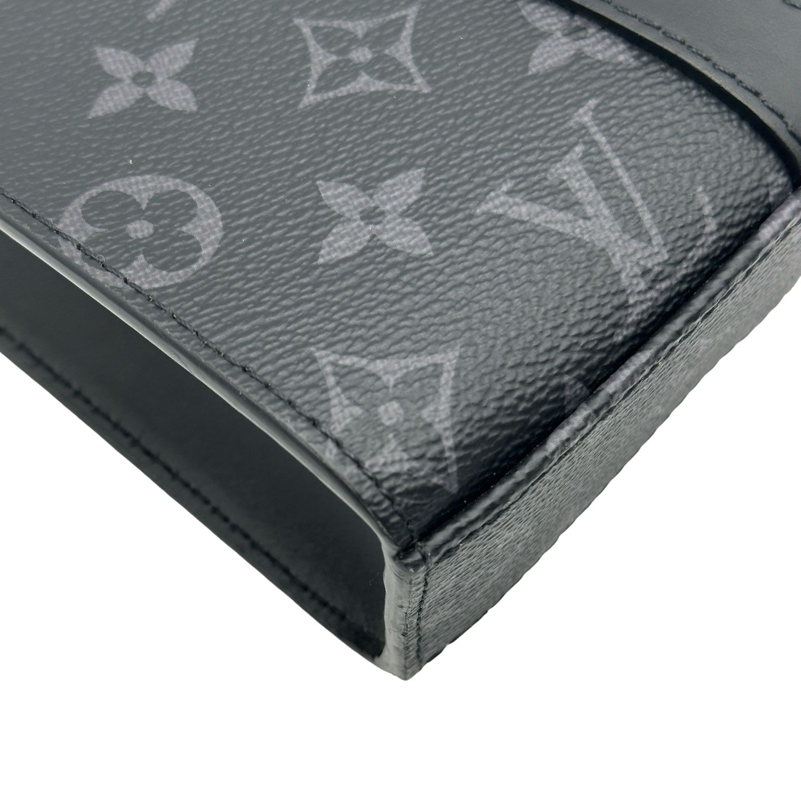 ルイ・ヴィトン LOUIS VUITTON サックプラ・クロス M46456 ブラック