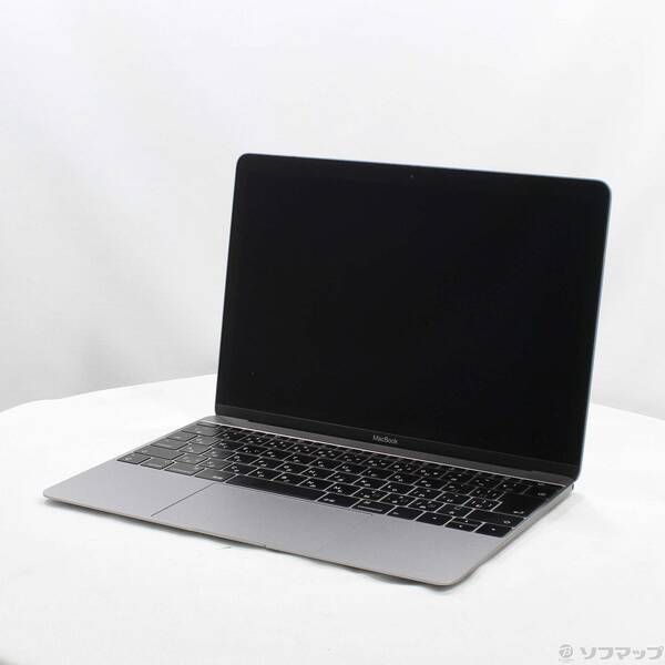 ソフマップ 〔中古品〕 MacBook 12-inch Mid-2017 MNYF2J／A Core_i5 1.3GHz 16GB SSD256GB スペースグレイ 〔10.15 Catalina〕【352】