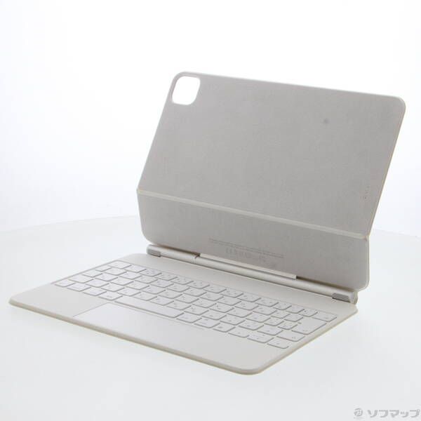 ソフマップ 〔中古品〕 11インチ iPad Pro 第3／2／1世代用 Magic Keyboard 日本語 ホワイト MJQJ3J／A【198】
