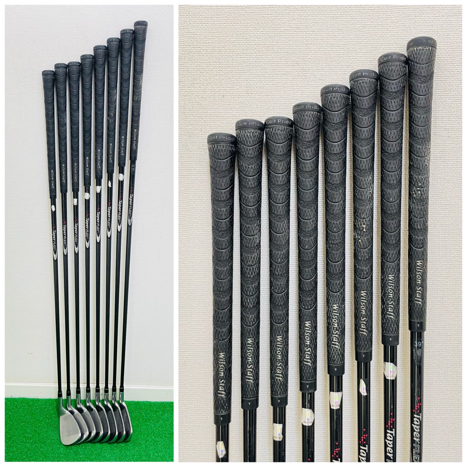 送料無料】Wilson TAB Ⅱ アイアン8本セット FLEX R 状態良好 楽天市場