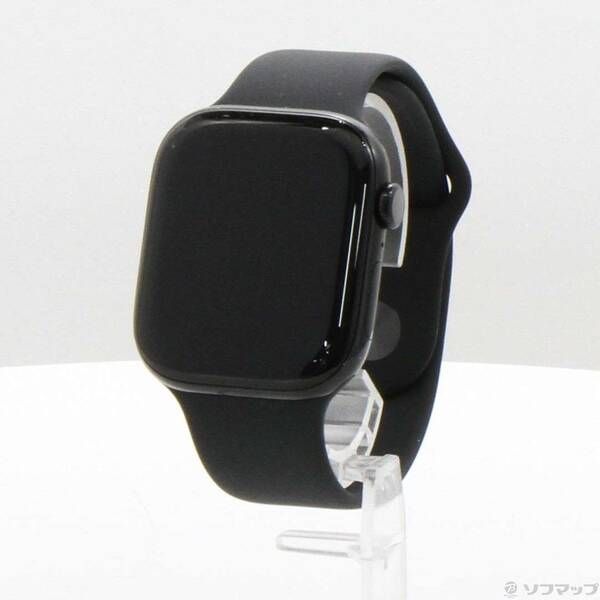 ソフマップ 〔中古品〕 Apple Watch Series 10 GPS 46mm ジェットブラックアルミニウムケース ブラックスポーツバンド【344】