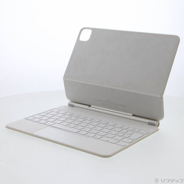 ソフマップ 〔中古品〕 11インチ iPad Pro 第3／2／1世代用 Magic Keyboard 日本語 ホワイト MJQJ3J／A【305】