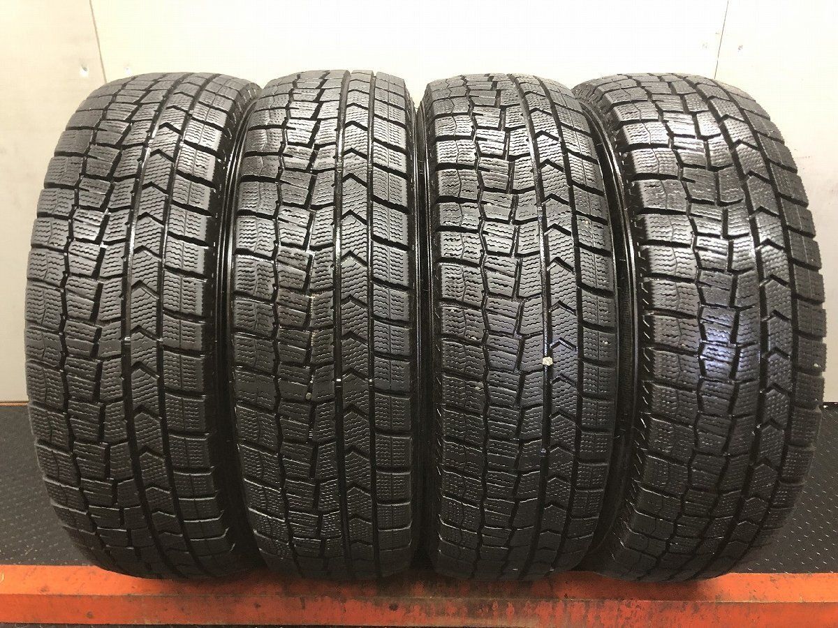 DUNLOP WINTER MAXX WM02 175/65R15 15インチ スタッドレス 4本 22年製 バリ溝 カローラアクシオ アクア ポルテ フィット等　(STM123)