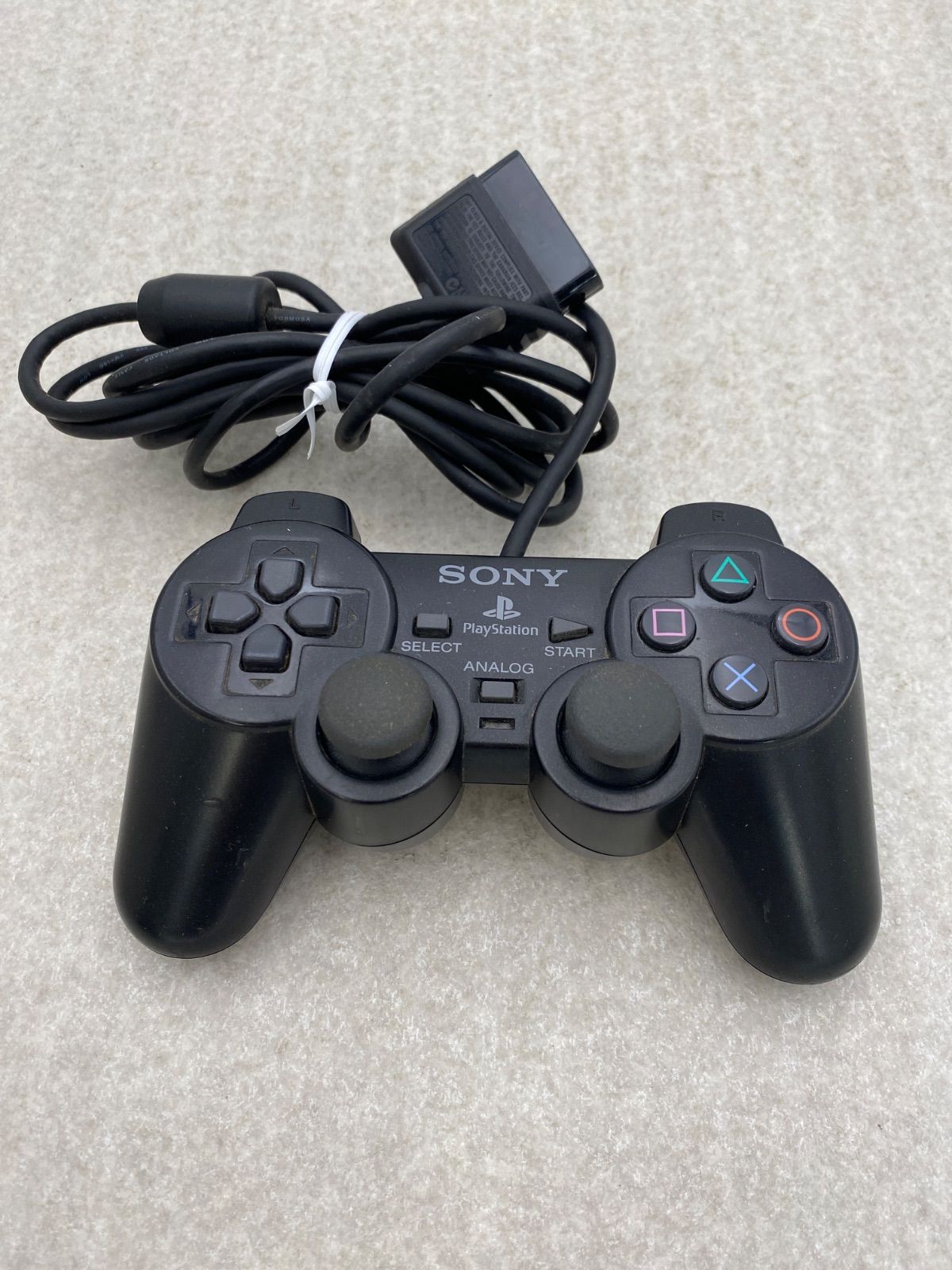 PlayStation 2 (SCPH-50000) 本体 ホワイト 動作品 コントローラー2点 