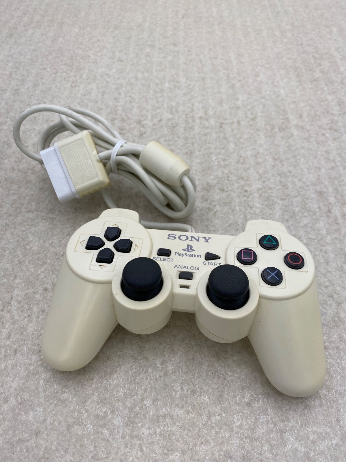 PlayStation 2 (SCPH-50000) 本体 ホワイト 動作品 コントローラー2点 