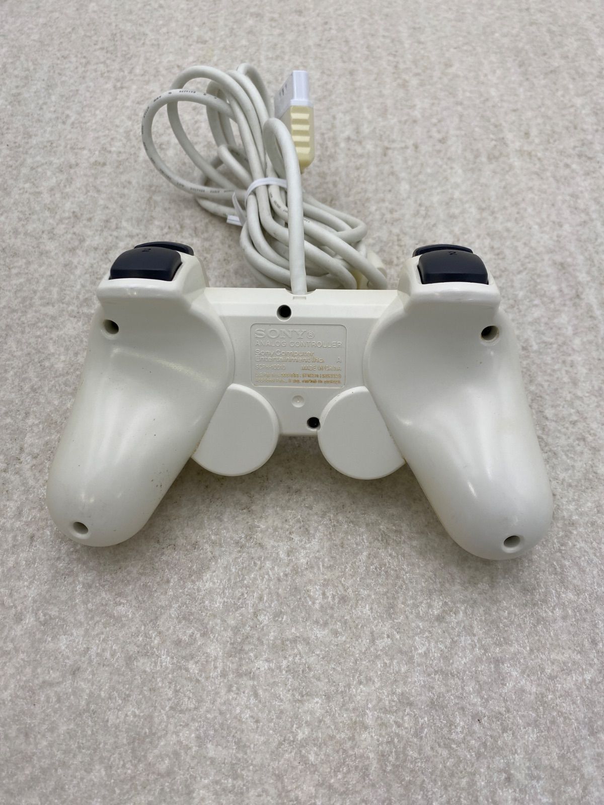 PlayStation 2 (SCPH-50000) 本体 ホワイト 動作品 コントローラー2点 