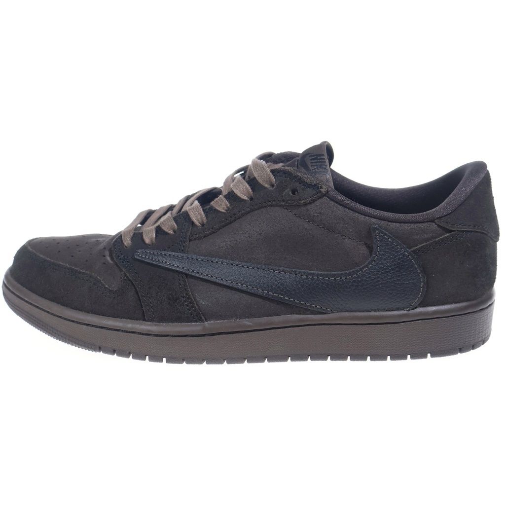 NIKE (ナイキ) ×TRAVIS SCOTT AIR JORDAN 1 LOW OG SP VELVET BROWN 